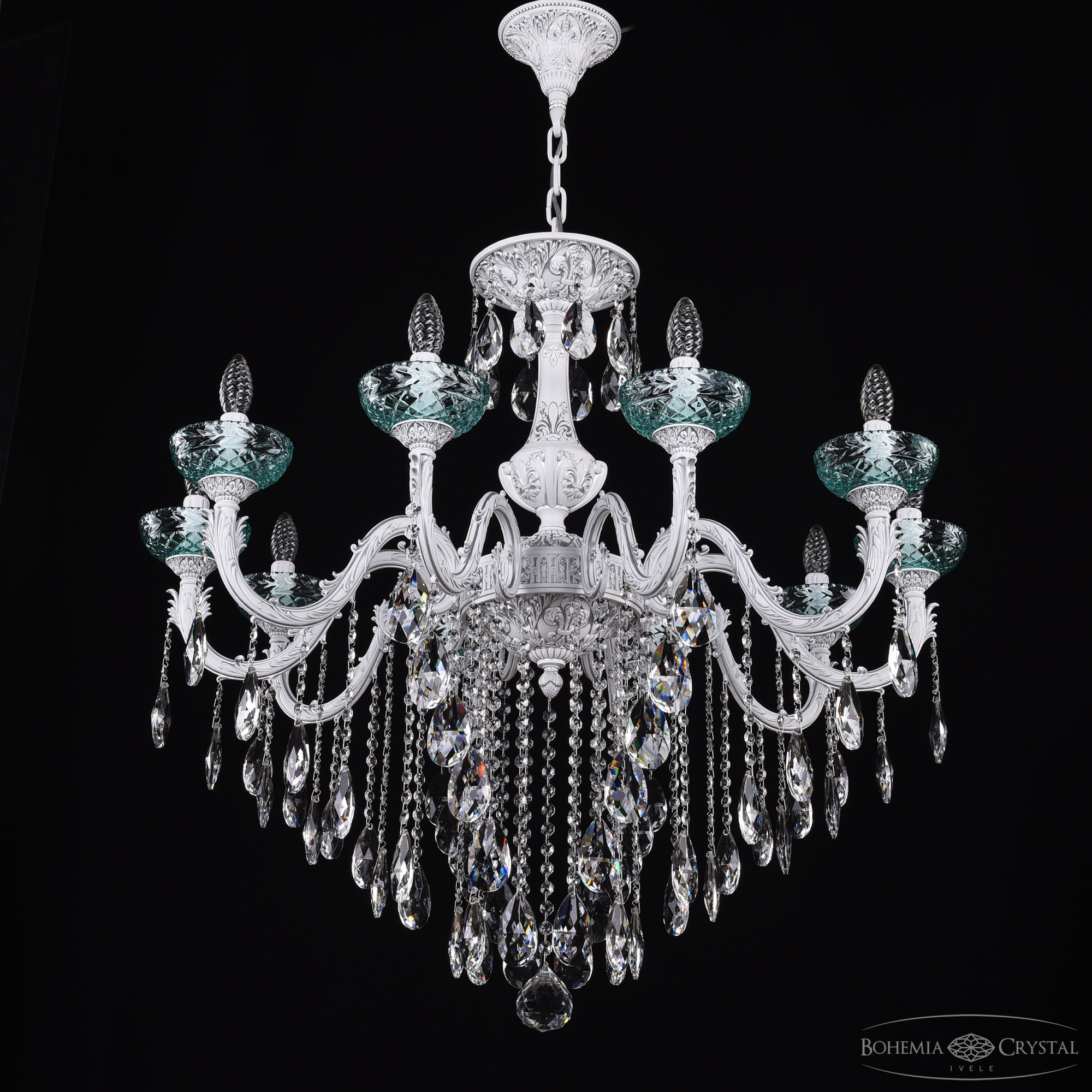 Подвесная люстра Bohemia Ivele Crystal AL79101/10/300 B WMN P Birusa/M-1F