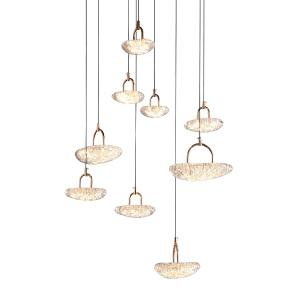 Каскадная люстра Delight Collection MT9125-9H french gold