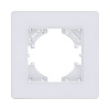 Рамка 1-постовая, белый Kollinger Eleganz Acryl EA1WH