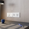 Розетка с USB, A+C Voltum S70 VLS040501 (белый глянцевы