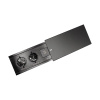 Блок розеток JX (Slide Top) (2 секции + 2 USB с кабелем питания) Mebax 00-00002889