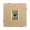 Розетка Ethernet RJ45 Cat.6, золотой Kollinger Eclipse EC-017GD