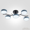 Потолочная люстра Arte Milano Ferrara 256606/5 Bk/Gr