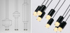 Каскадная люстра ImperiumLoft Vibia Wireflow 75393-22