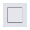 Рамка 1-постовая, белый Kollinger Eleganz Acryl EA1WH