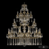 Подвесная люстра Bohemia Ivele Crystal Verona 72115/12+6+6/300/3D A GB