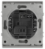 Выключатель Эра Arktik 16-1101-03 10АХ-250В алюминий Б0070316