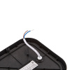 Накладной светильник влагозащищенный Volpe ULW-Q229 24W/4000K IP65 BLACK UL-00013195