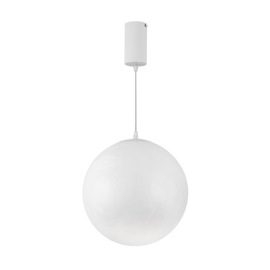 Подвесной светильник Arlight SP-SILKA-HANG-R300-7W Warm2700 (WH, 330 deg, 230V) (IP20, Натуральный шелк) 061916