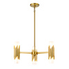 Подвесная люстра Elstead Lighting MARVELE6-AB-OPAL