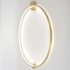 Настенный светильник Crystal Lux REAL AP35W LED BRASS