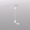 Подвод питания для подвесного монтажа трека Denkirs Smart Base TR2124-WH