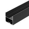 Алюминиевый профиль Arlight SL-LINE-5050-LW-2000 ANOD BLACK 038451