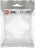 Рамка для розеток и выключателей Эра Galaxy 15-5001-08 на 1 пост белый матовый Б0070841