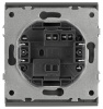 Кнопка Эра Arktik 16-1109-06 10АХ-250В графит Б0070399