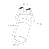 Подсветка для ювелирных изделий Arte Lamp Presto A6387PL-1BK
