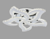 Потолочная люстра Ambrella Light Acrylica Ice FA1723