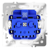Розетка Voltum S70 VLS040101 (белый глянцевый)