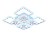 Потолочная светодиодная люстра Ambrella Light Acrylica Ice FA289