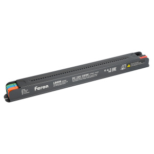 Трансформатор для светодиодной ленты с диммированием Feron LB006 300W 24V IP20 52132