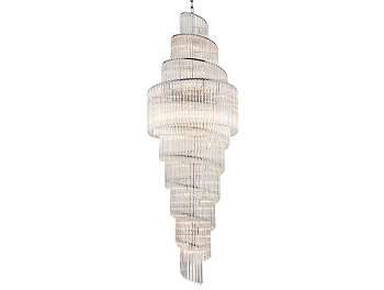 Подвесная люстра Newport Amanda 8954/C nickel М0067867