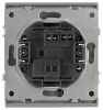 Кнопка Эра Arktik 16-1109-03 10АХ-250В алюминий Б0070396
