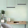 Трековый однофазный светильник Denkirs Belty Linear DK5577-BK