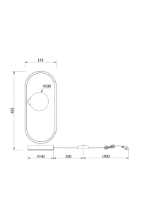 Настольная лампа Freya Inversion FR5233TL-01BS