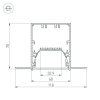 Профиль Arlight SL-LINIA 027161