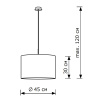 Подвесной светильник LightHall Alicen 45 LH022021