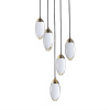 Каскадная люстра DeLight Collection Celestial MT8848-5H brass