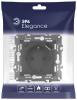 Розетка со шторками с USB type-A+C Эра Elegance 14-4108-05 Б0067724