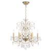 Подвесная люстра Crystal Lux ODELIS SP6 GOLD