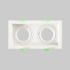 Встраиваемый светильник Crystal Lux CLT 068C2 WH