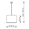 Подвесной светильник LightHall Alicen 35 LH022030