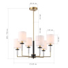 Люстра на штанге ST Luce Веритас SL1404.303.06