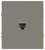 Розетка Эра Arktik 16-3107-07 информационная RJ45 титан Б0070480