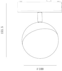 Трековый светильник SWG PRO SL-SLIM-SFWH-10-CCT 022097