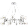 Подвесная люстра Crystal Lux LUXURY SP16 CHROME