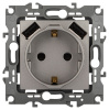 Розетка со шторами и 2 USB Эра 12-4109-16 Б0065729