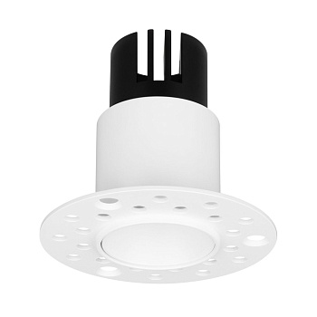 Встраиваемый светильник Arlight MS-INVISIO-TRIMLESS-R45-10W Warm2700 (WH-WH, 36 deg, 230V) (IP54 Металл) 061925