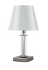 Настольная лампа Crystal Lux Nicolas NICOLAS LG1 NICKEL/WHITE