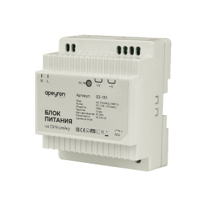 Блок питания Apeyron 60Вт DC12В 5А IP20 03-161