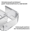 Комплект соединителей монтажный для профиля 08-09/10, прозр., поликарб., внутренний угол, 2 шт. Apeyron С-08-10-1