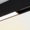 Трековый магнитный светильник Arlight MAG-FLAT-45-L205-6W Day4000 (BK, 100 deg, 24V, DALI) 046572