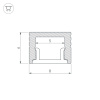 Профиль Arlight SL-MINI 030522