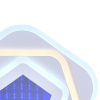 Потолочная люстра Natali Kovaltseva Midnight RGB HIGH-TECH LED LAMPS 82034