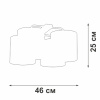 Потолочная люстра Vitaluce V28820-1/4PL