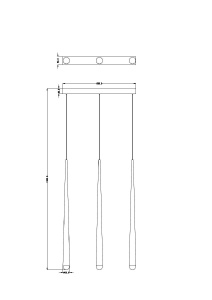 Подвесной светильник Arte Lamp Frankie A2191SP-18BK