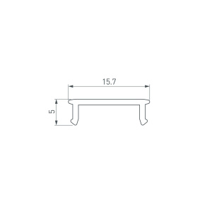 Экран Arlight LINE-2000 MARBLE GREY (Пластик) 058283